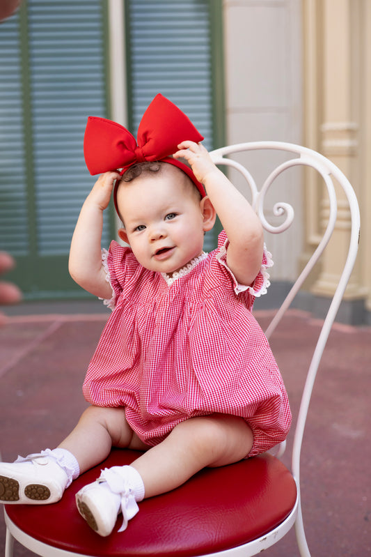 Little Red Bow Bubble