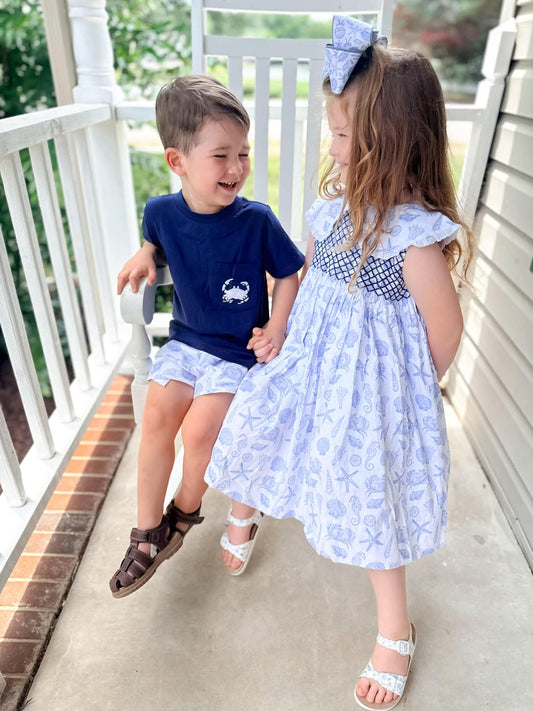 Shell & Sail Shortie Set Boy