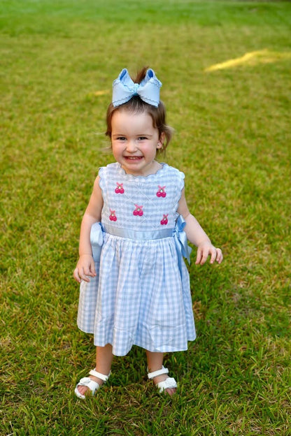 Cherry Smocked Dress