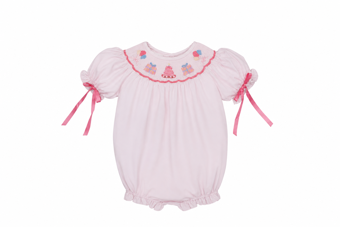 Birthday Smocked Bubble