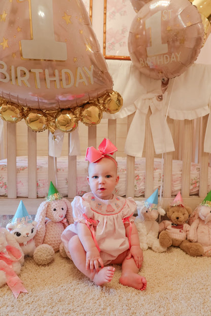Birthday Smocked Bubble
