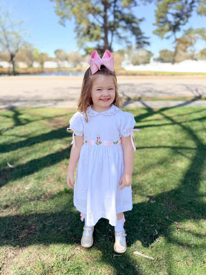 Peter Rabbit Hand Embroidery Girls Dress