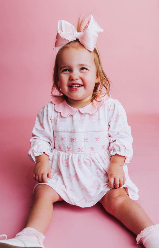 Lovely Bow Diaper Set