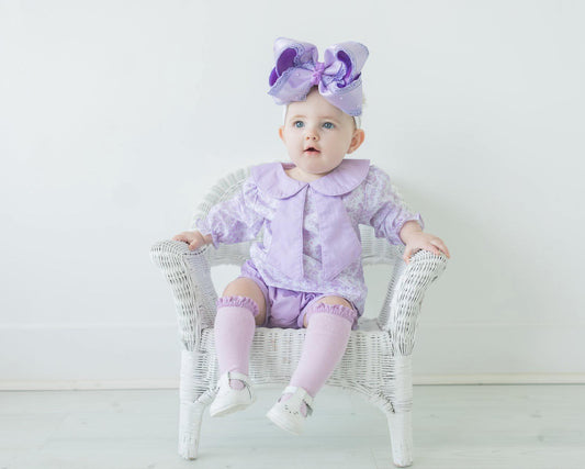 Lavender Blooms Set