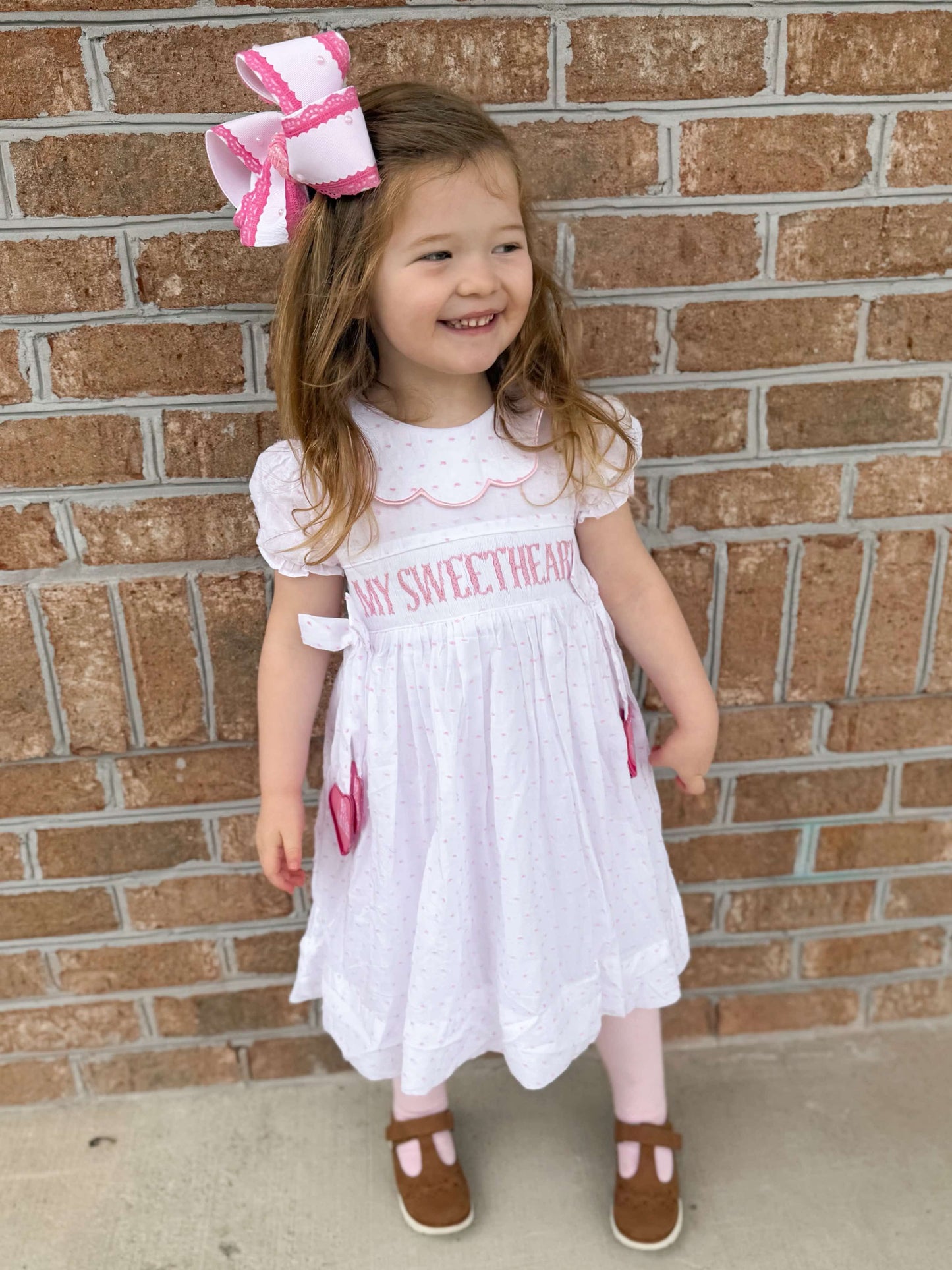 Smocked Sweetheart Dress