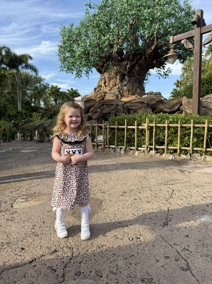 Smocked Safari Dress