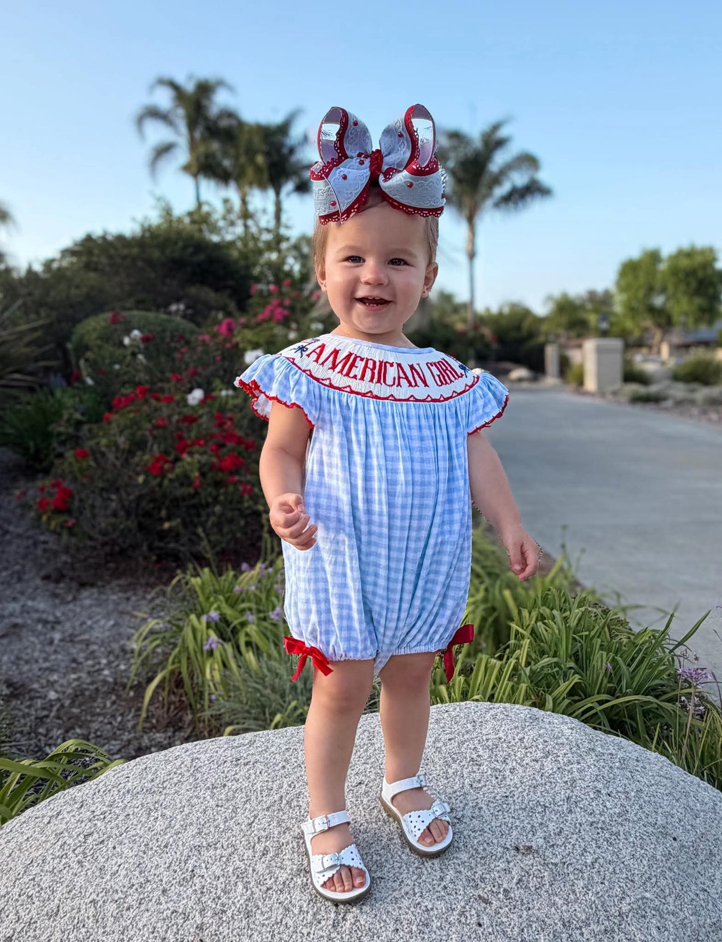 American Girl Smocked Bubble