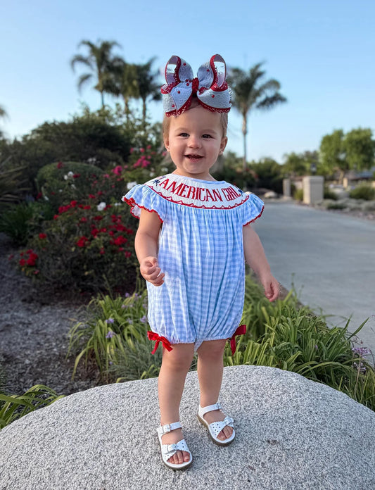 American Girl Smocked Bubble