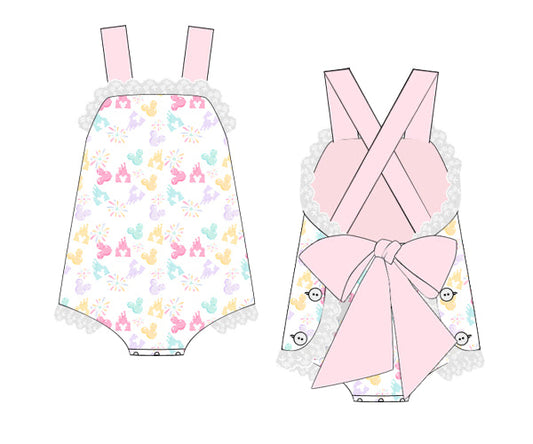 Pre-Order Float Away Mint Sunsuit