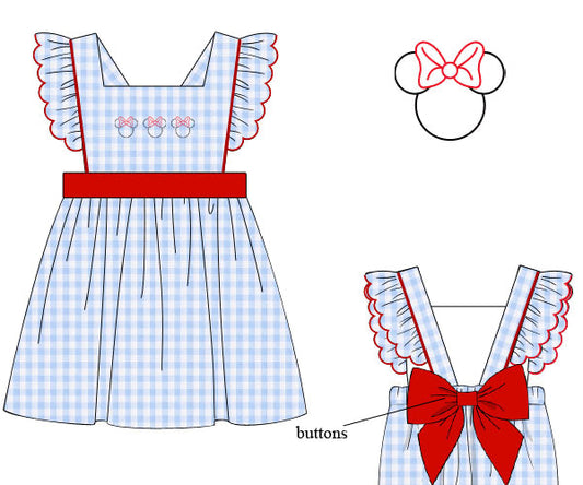 Pre-Order Red, White & Magical Dress