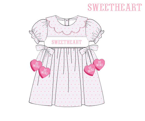 Smocked Sweetheart Dress