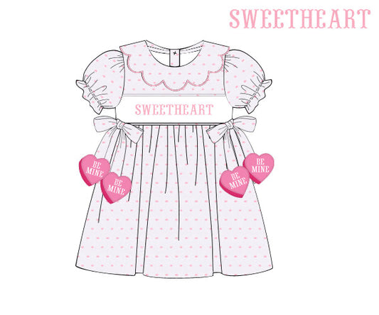 Smocked Sweetheart Dress