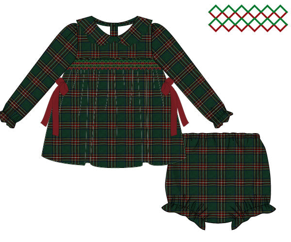 Yuletide Plaid Set