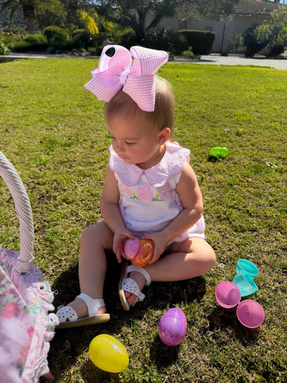 Appliqué Cottontail Skirted Bubble